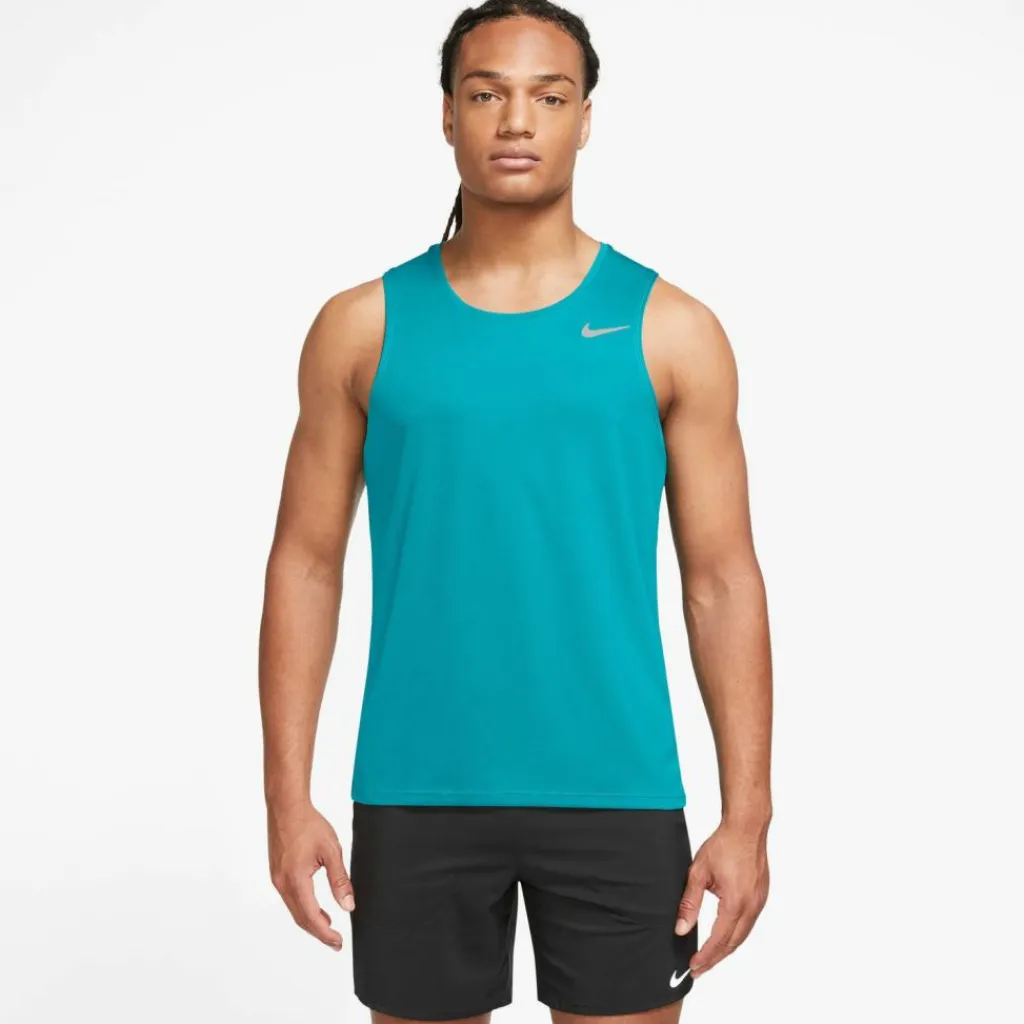 Nike Tops & Tanks<· Miler dusty cactus-reflective silv