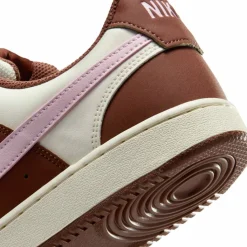 Nike Streetwear|Sneaker<· COURT VISION soft pearl-pink foam-fauna brown