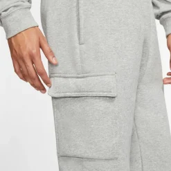 Nike Loungewear<· NSW Club dk grey heather-matte silver-white