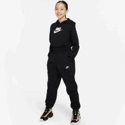 Nike Pullover & Sweats<· NSW CLUB FLEECE CROP black-white
