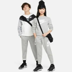Nike Hosen<· NSW CLUB FLEECE dk grey heather-base grey-white