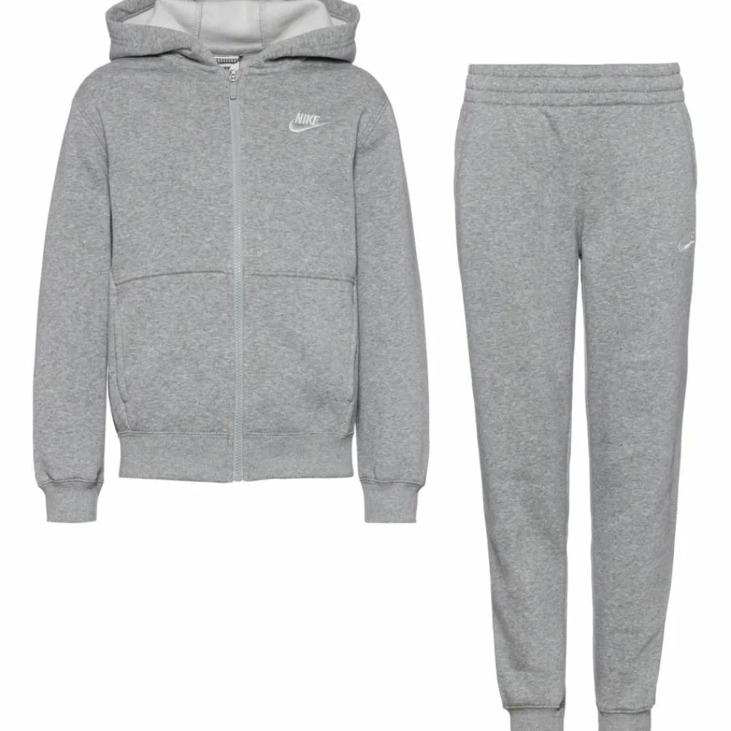 Nike Trainingsanzüge<· NSW CLUB FLEECE dk grey heather-white