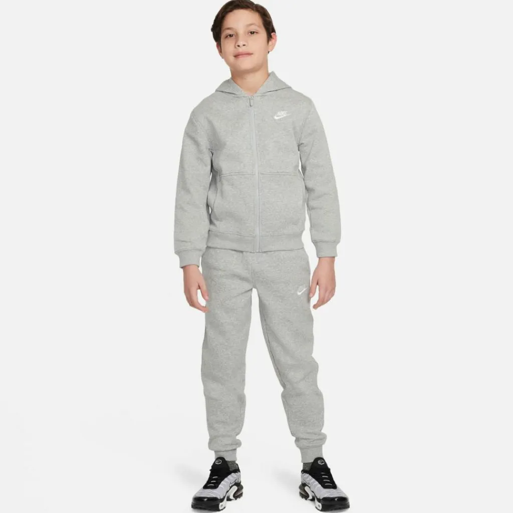 Nike Trainingsanzüge<· NSW CLUB FLEECE dk grey heather-white