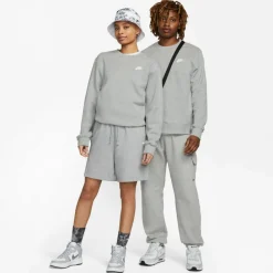 Nike Training|Pullover & Sweats<· NSW Club Fleece dark grey heather-white