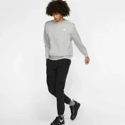 Nike Training|Pullover & Sweats<· NSW Club Fleece dark grey heather-white