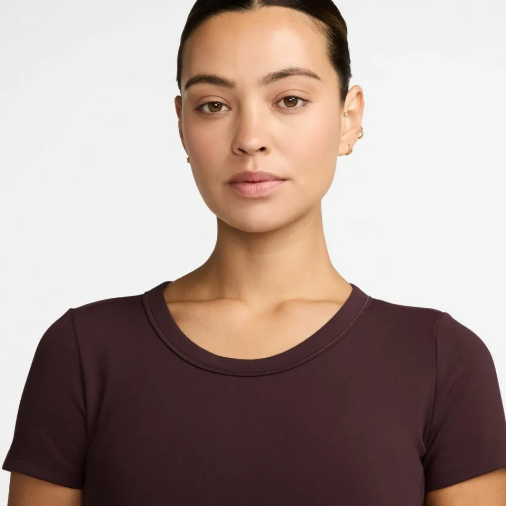 Nike Yoga|Yoga<· ONE burgundy crush