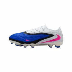 Nike Fußballschuhe<· Phantom 6 Low Pro FG/MG Attack Kids blaurosa