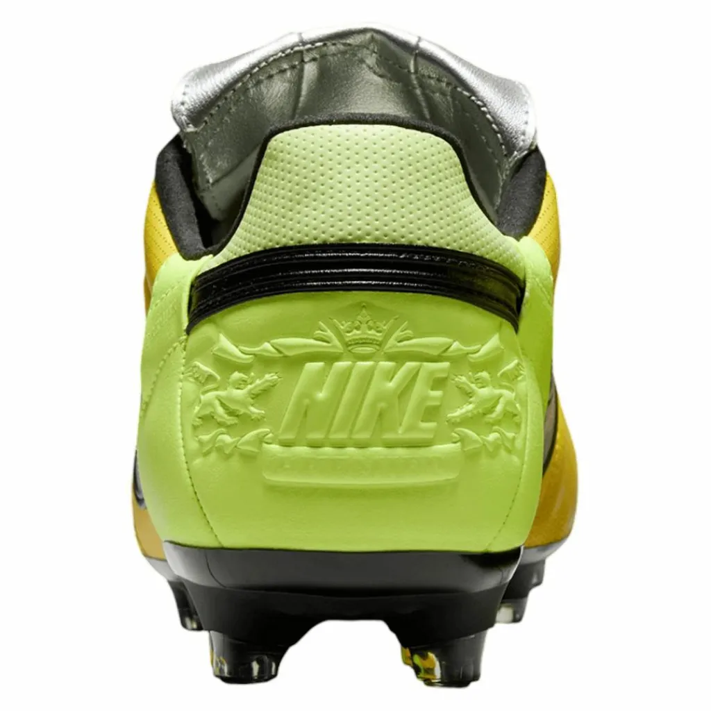 Nike Fußballschuhe<· Premier II FG Max Voltage gelbschwarz