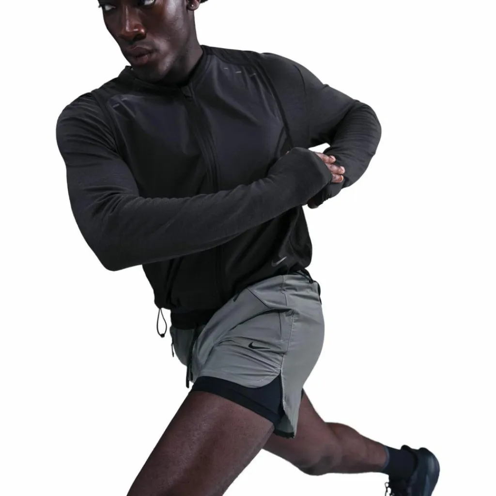 Nike Hosen<· REFLECT black-reflective silv