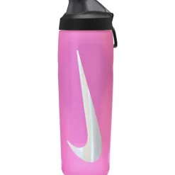 Nike Trinkzubehör|Trinkzubehör<· REFUEL BOTTLE LOCKING 709ml pink spell-black-silver iridesc