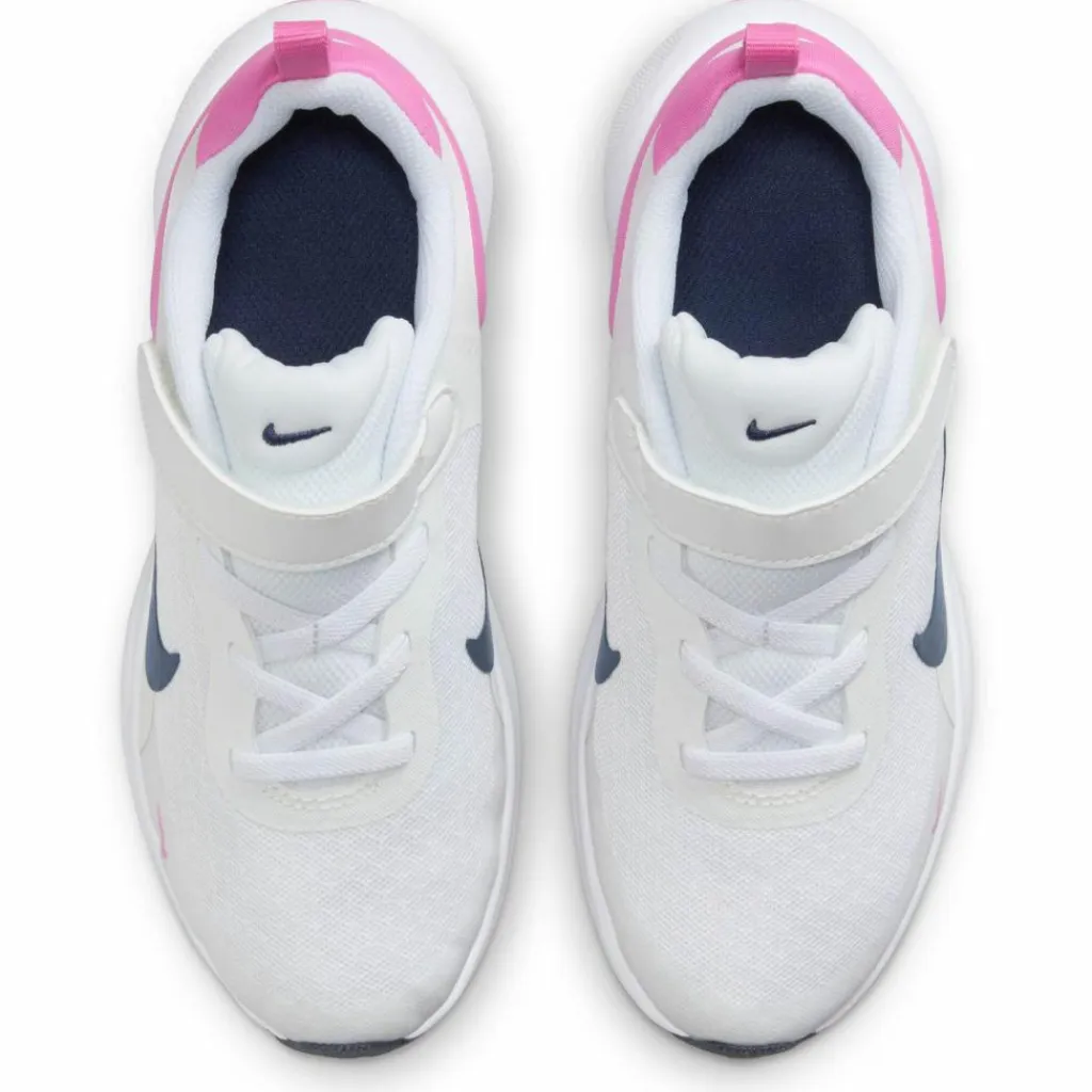 Nike Laufen|Laufschuhe<· Revolution 7 white-midnight navy-playful pink