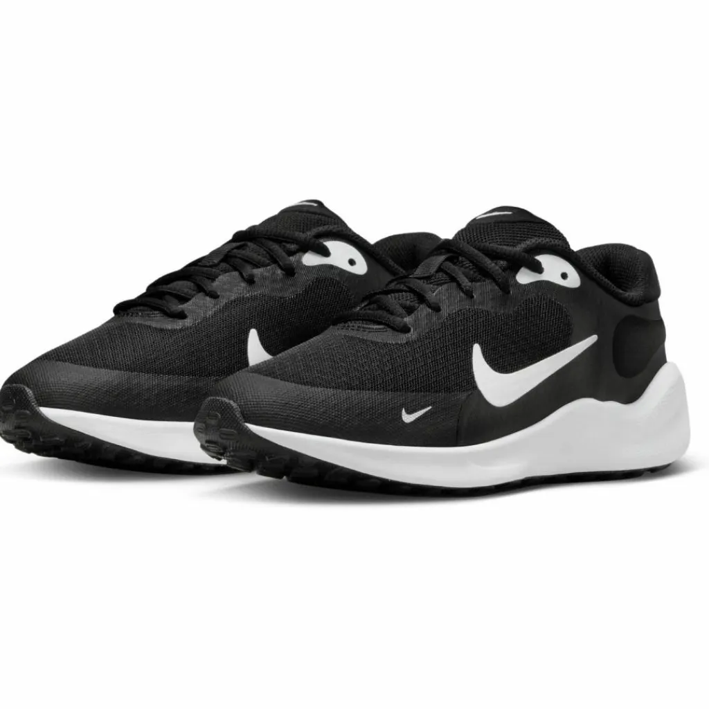 Nike Laufen|Laufschuhe<· REVOLUTION 7 GS black-white-white
