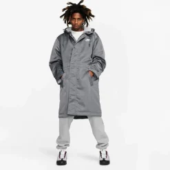Nike Mäntel<· Stadium iron grey-white