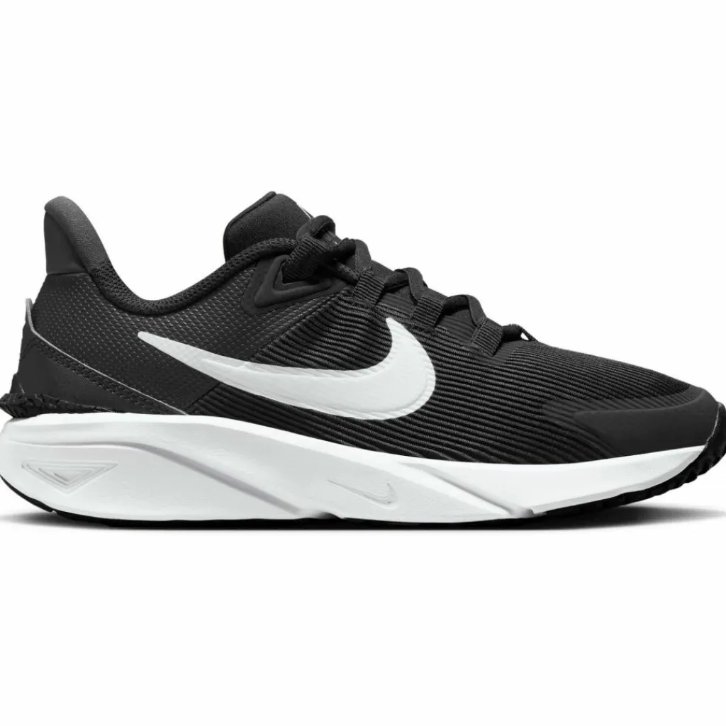 Nike Laufen|Laufschuhe<· STAR RUNNER 4 NN GS black-white-anthracite