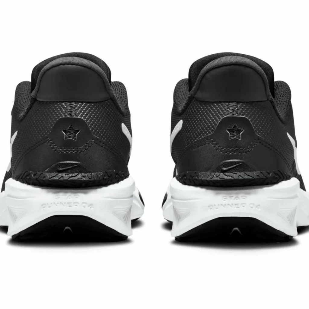 Nike Laufen|Laufschuhe<· STAR RUNNER 4 NN GS black-white-anthracite