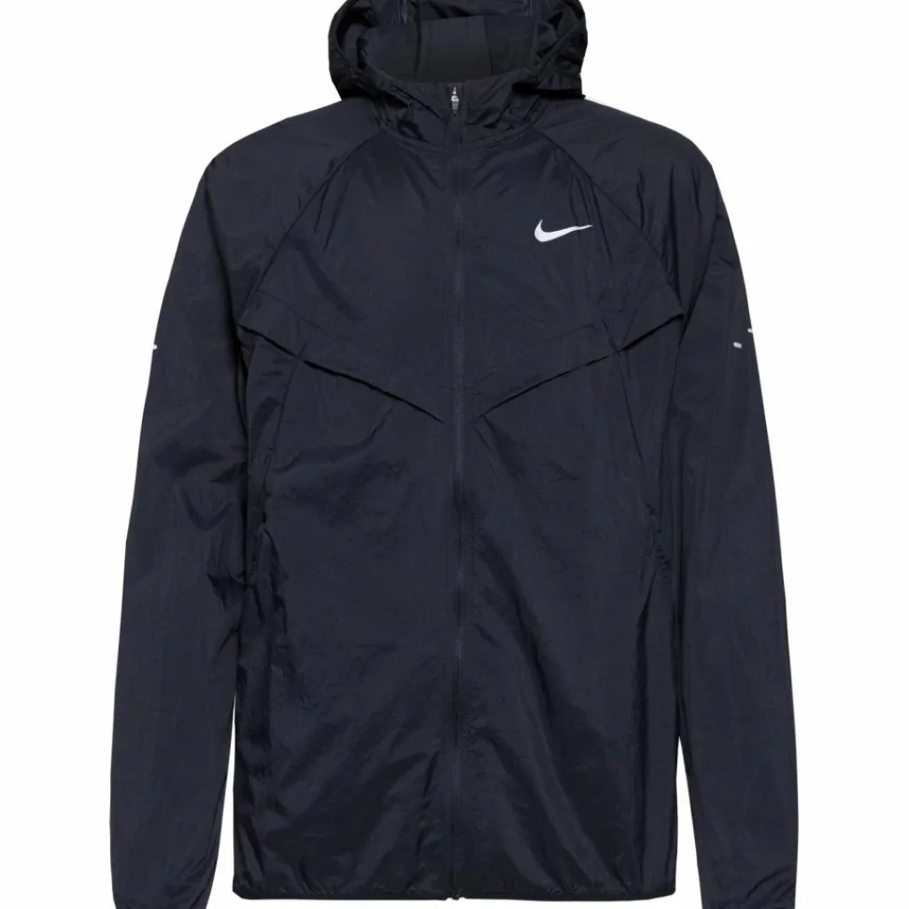 Nike Jacken<· Stride black-black-reflective silv