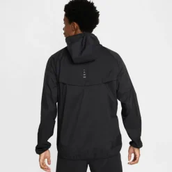 Nike Jacken<· Stride black-black-reflective silv