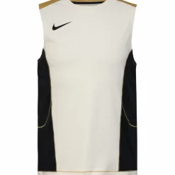 Nike Tops & Tanks<· Strike- pale ivory-black-jersey gold-black