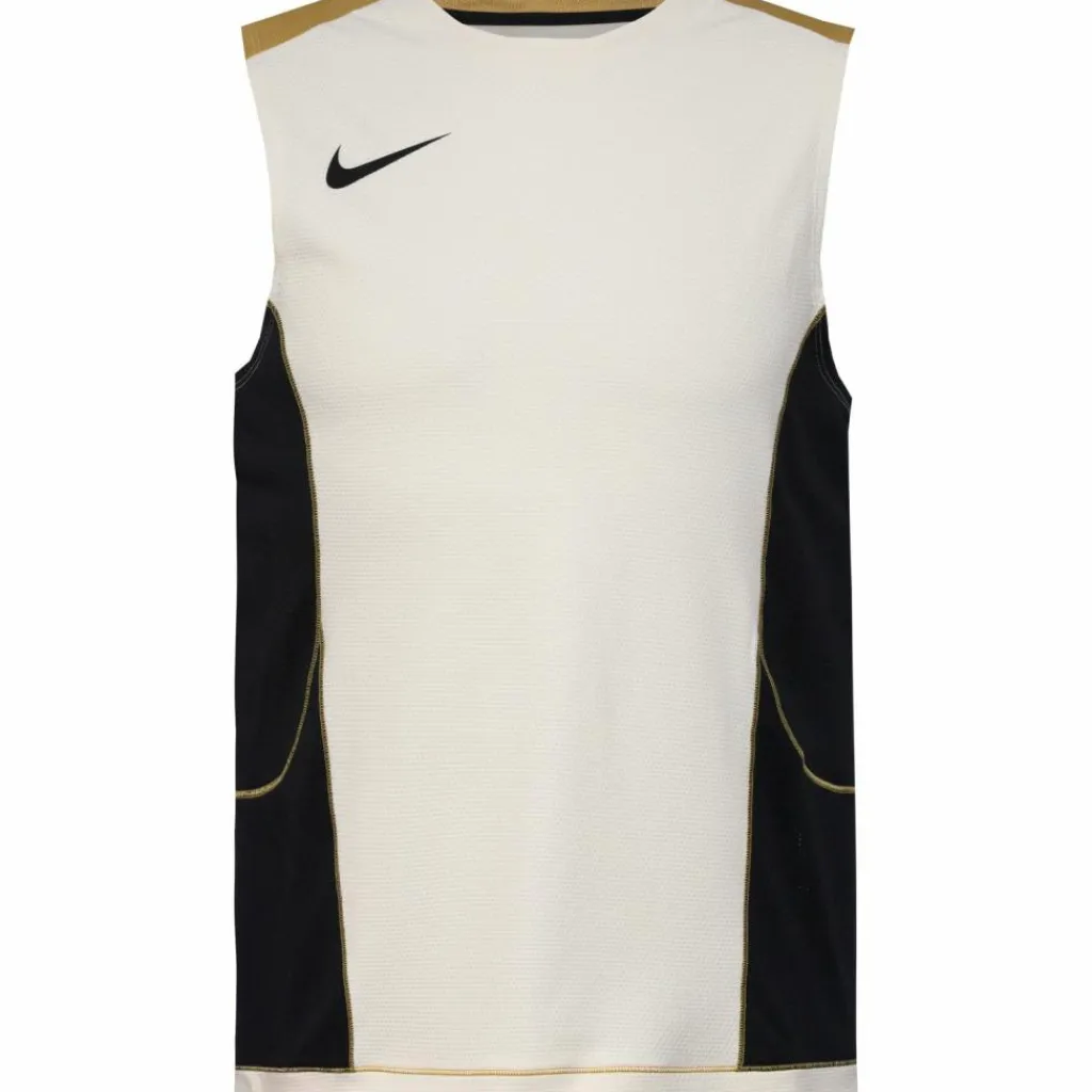 Nike Tops & Tanks<· Strike- pale ivory-black-jersey gold-black