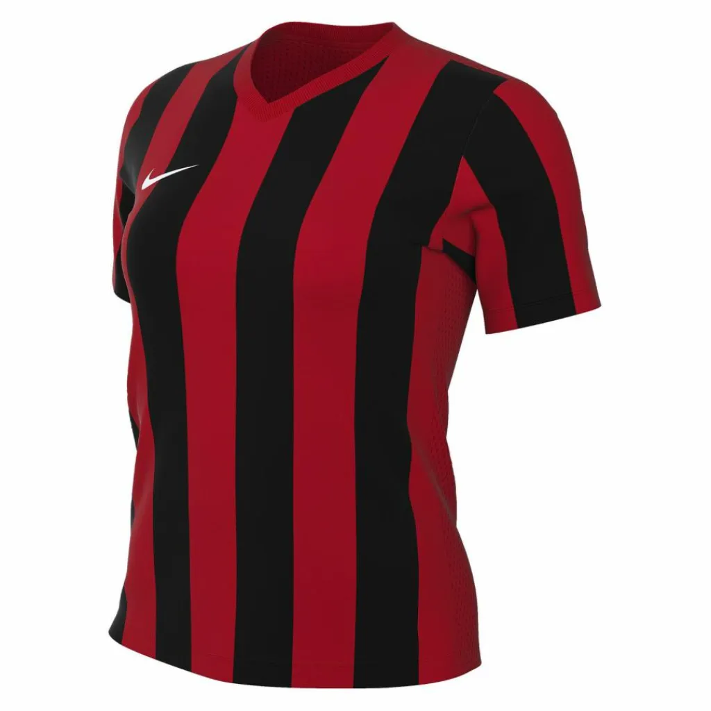 Nike Trikots<· Stripe Divison V Trikot Damen rotschwarz