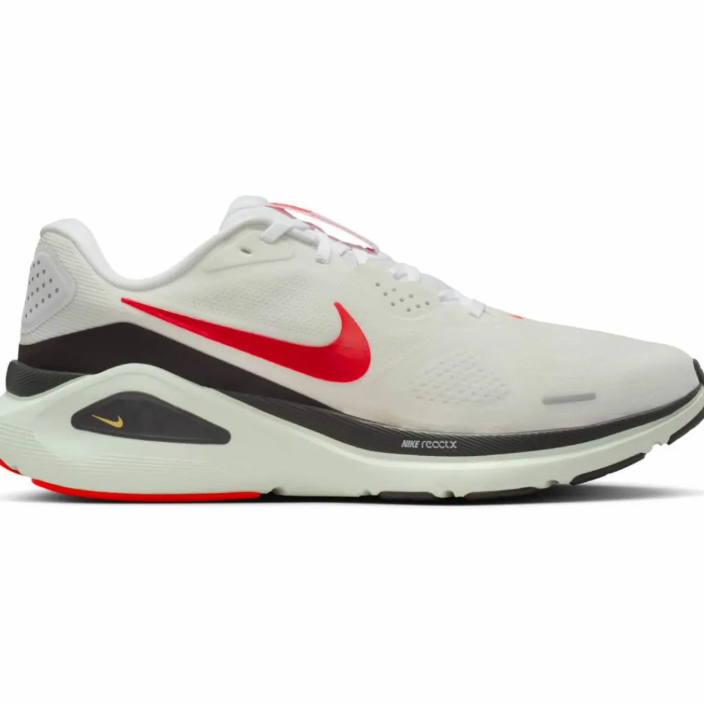 Nike Laufen|Laufschuhe<· STRUCTURE 26 white-bright crimson-medium ash