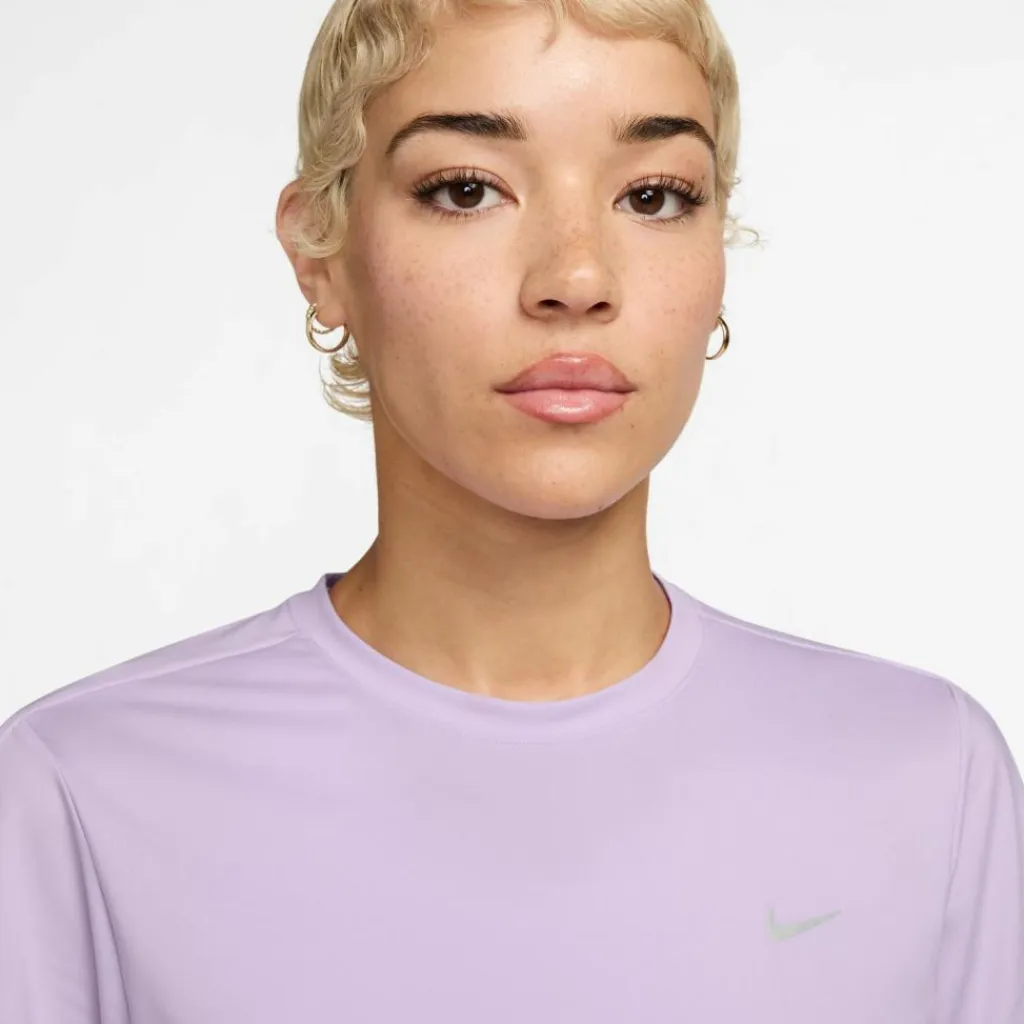 Nike Training|Shirts<· SWIFT violet mist-reflective silv
