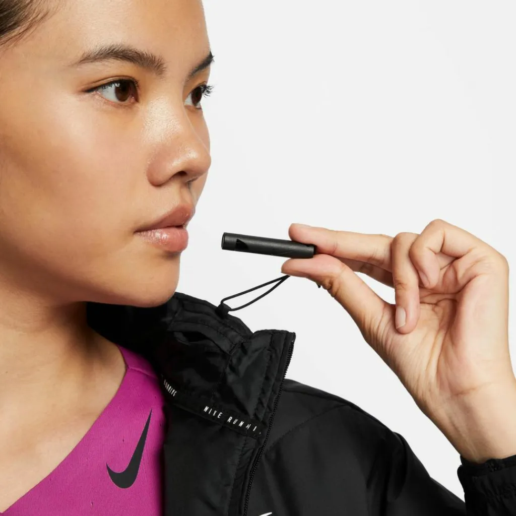 Nike Jacken<· SWIFT black-reflective silv