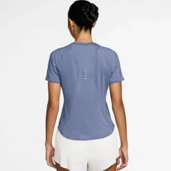 Nike Shirts<· SWIFT world indigo-reflective silv