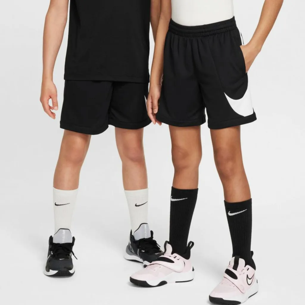 Nike Shorts<· Swoosh Multi+ black-white-black