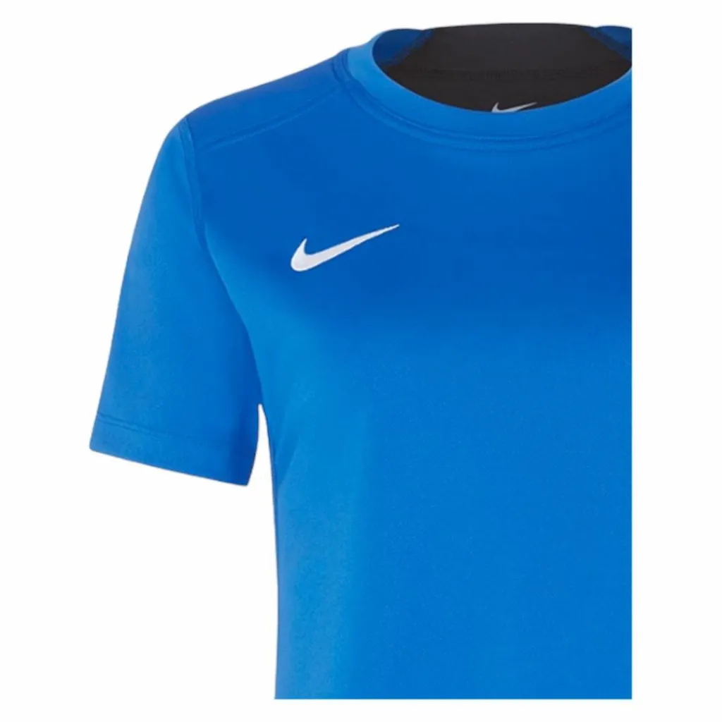 Nike Fußball<· Team Court Trikot Damen blauschwarz