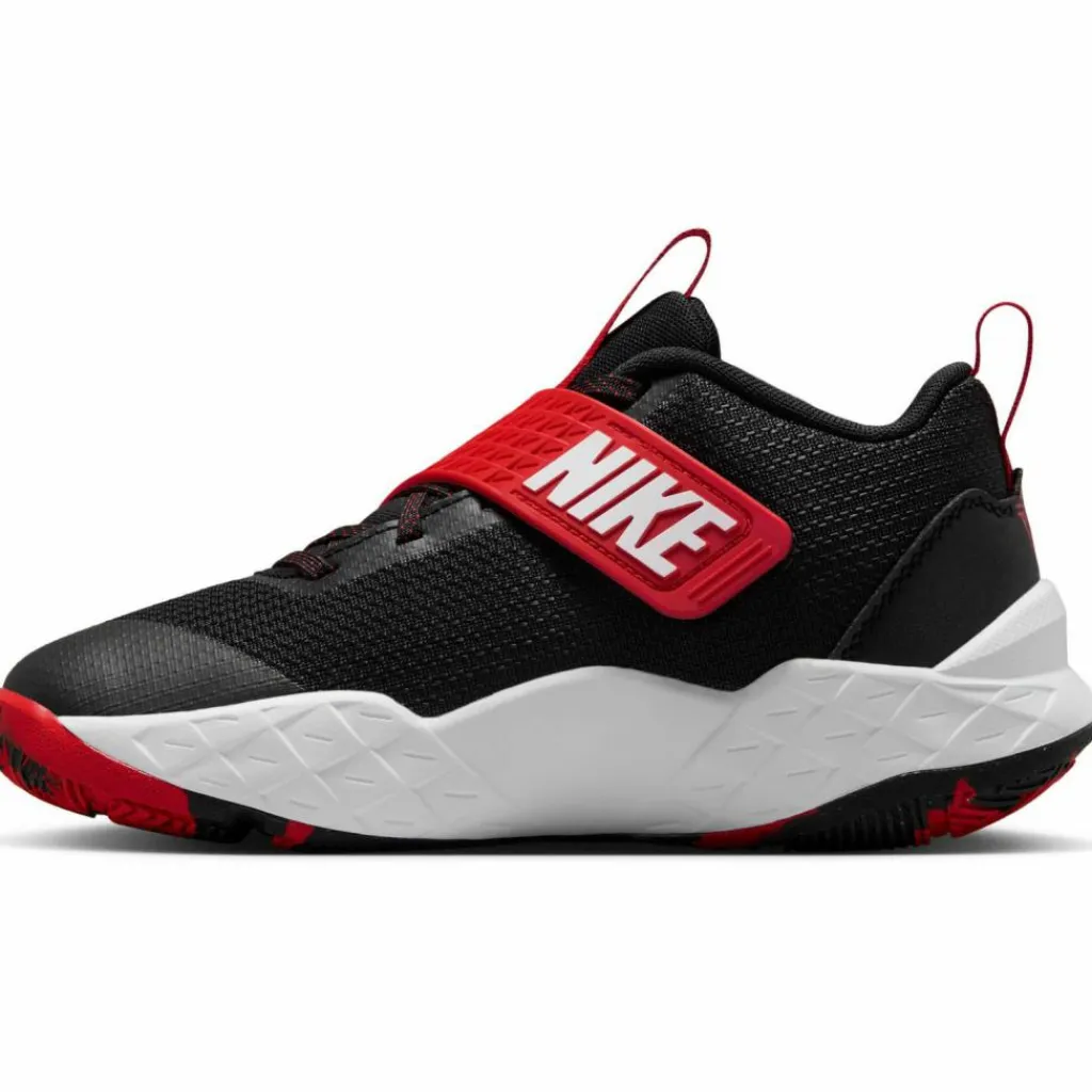 Nike Sneaker<· TEAM HUSTLE D 12 black-white-university red