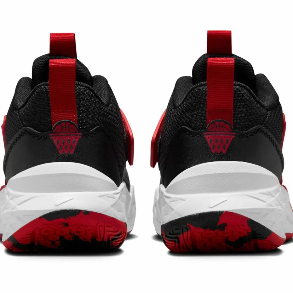 Nike Sneaker<· TEAM HUSTLE D 12 black-white-university red