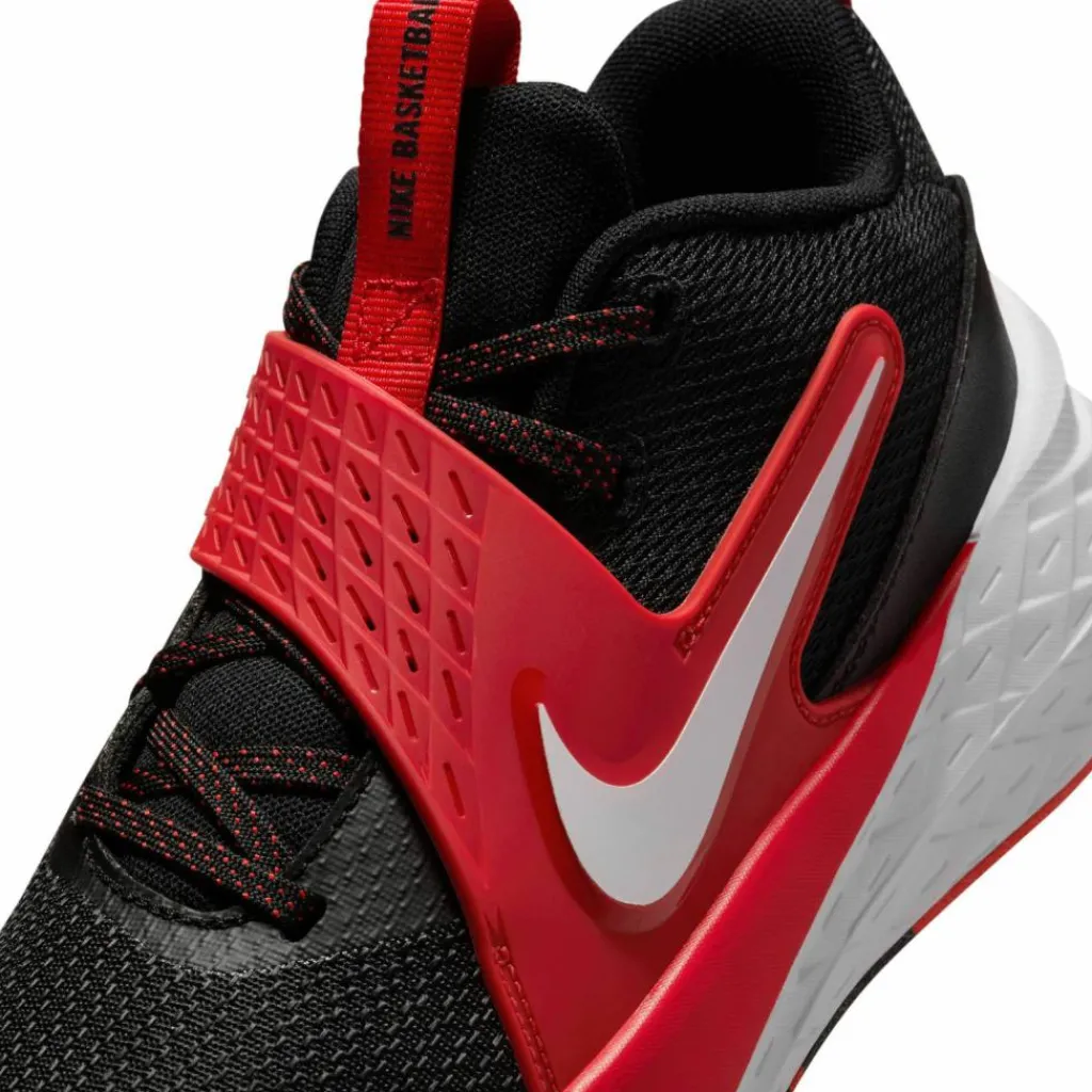 Nike Sneaker<· TEAM HUSTLE D 12 black-white-university red