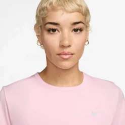 Nike Training|Shirts<· Tempo pink foam-reflective silv