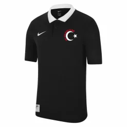 Nike Fußball<· TFF Polo EC 2024 schwarz