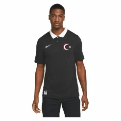 Nike Fußball<· TFF Polo EC 2024 schwarz