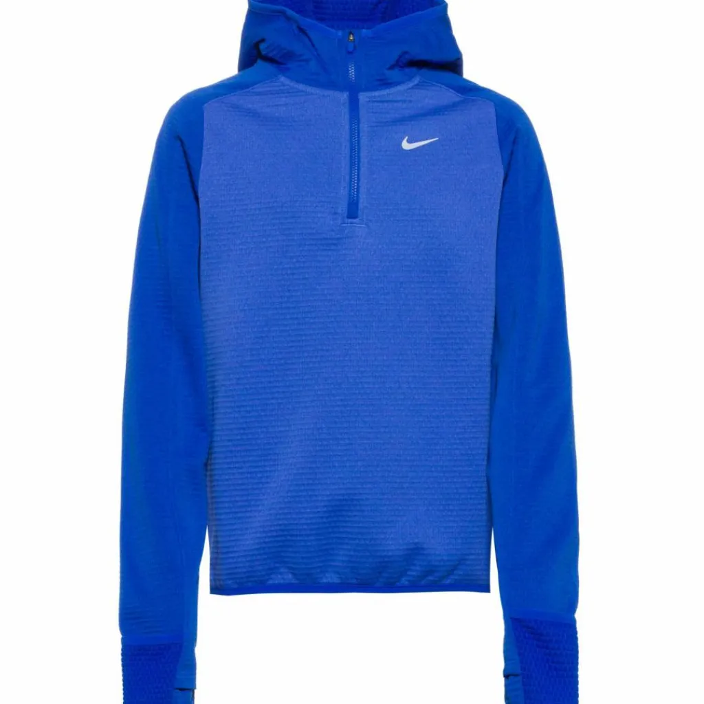 Nike Training|Shirts<· Therma-FIT 1-2-Zip comet blue-game royal-reflective silv