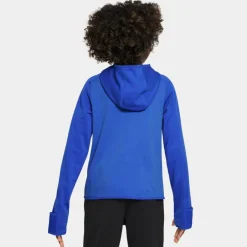 Nike Training|Shirts<· Therma-FIT 1-2-Zip comet blue-game royal-reflective silv