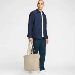 Nike Streetwear|Streetwear<· Tote 2.0 oatmeal-volt-black
