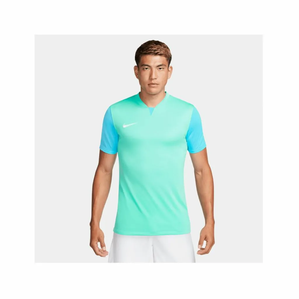 Nike Trikots<· Trophy V Trikot tuerkisblauweiss