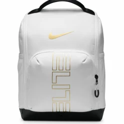 Nike Basketball|Basketball<· Varsity white-black-metallic gold