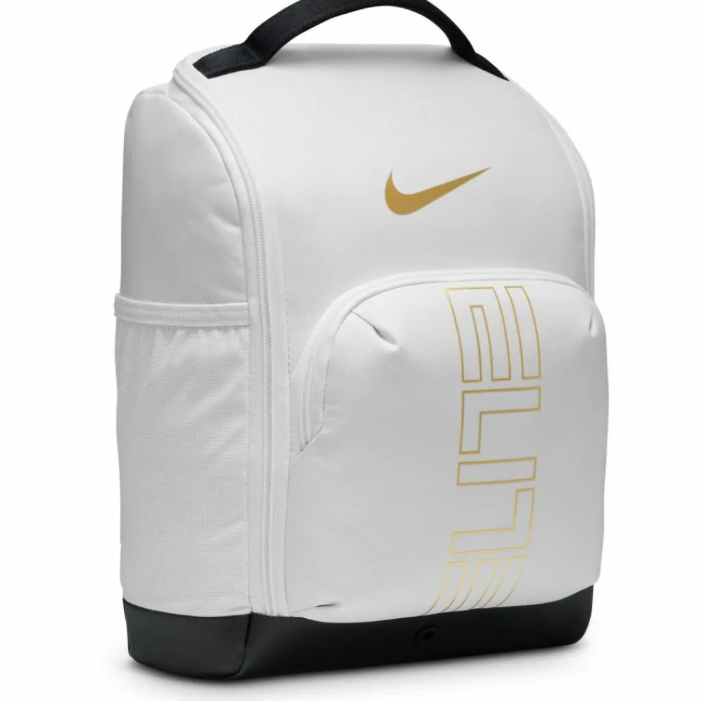 Nike Basketball|Basketball<· Varsity white-black-metallic gold