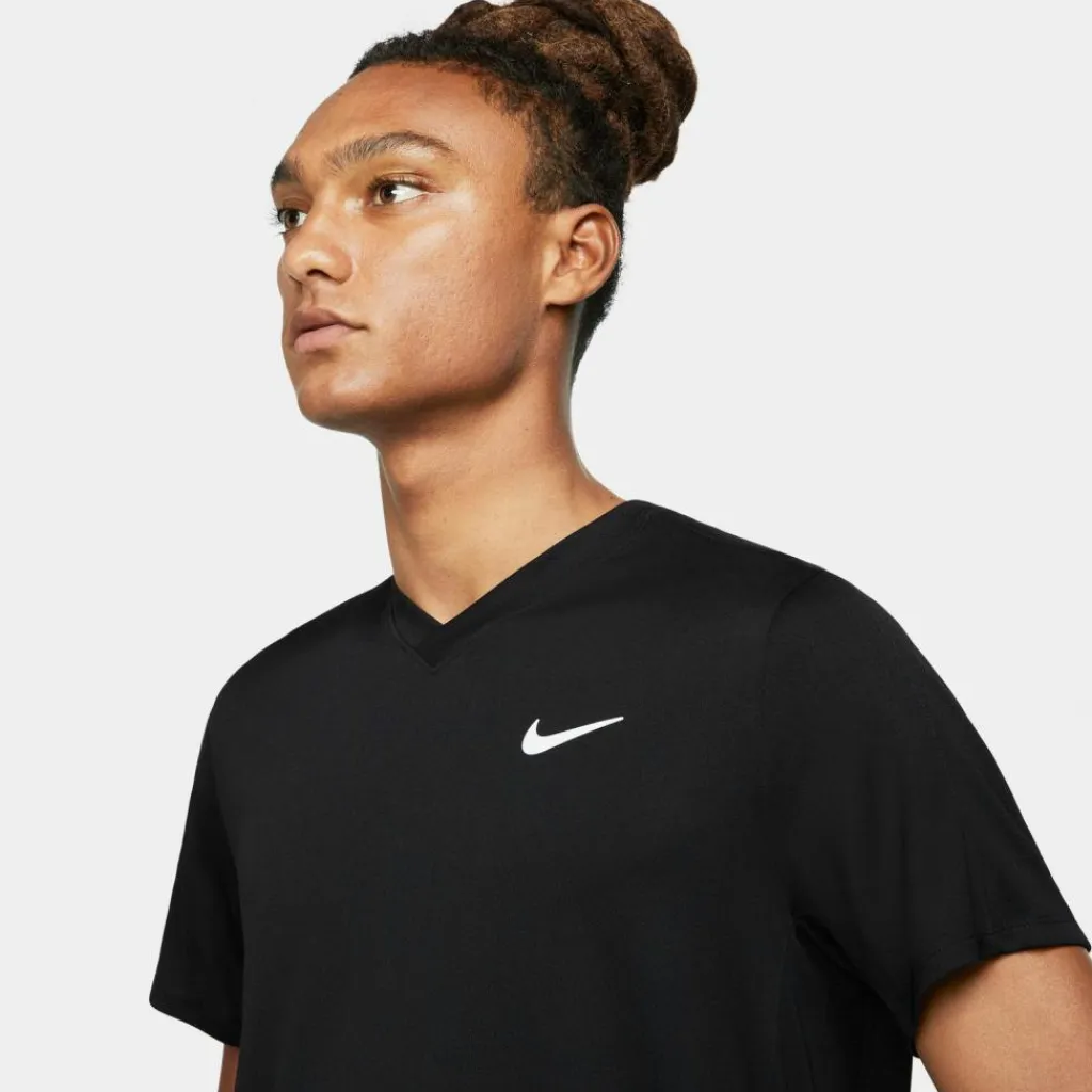 Nike Shirts|Tennis<· Victory black-black-white