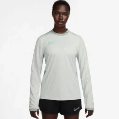 Nike Fußball|Shirts<· W NK DF ACD25 CREW TOP BR photon dust-lt smoke grey-dynamic turq