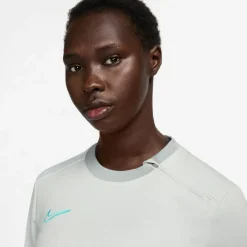 Nike Fußball|Shirts<· W NK DF ACD25 CREW TOP BR photon dust-lt smoke grey-dynamic turq