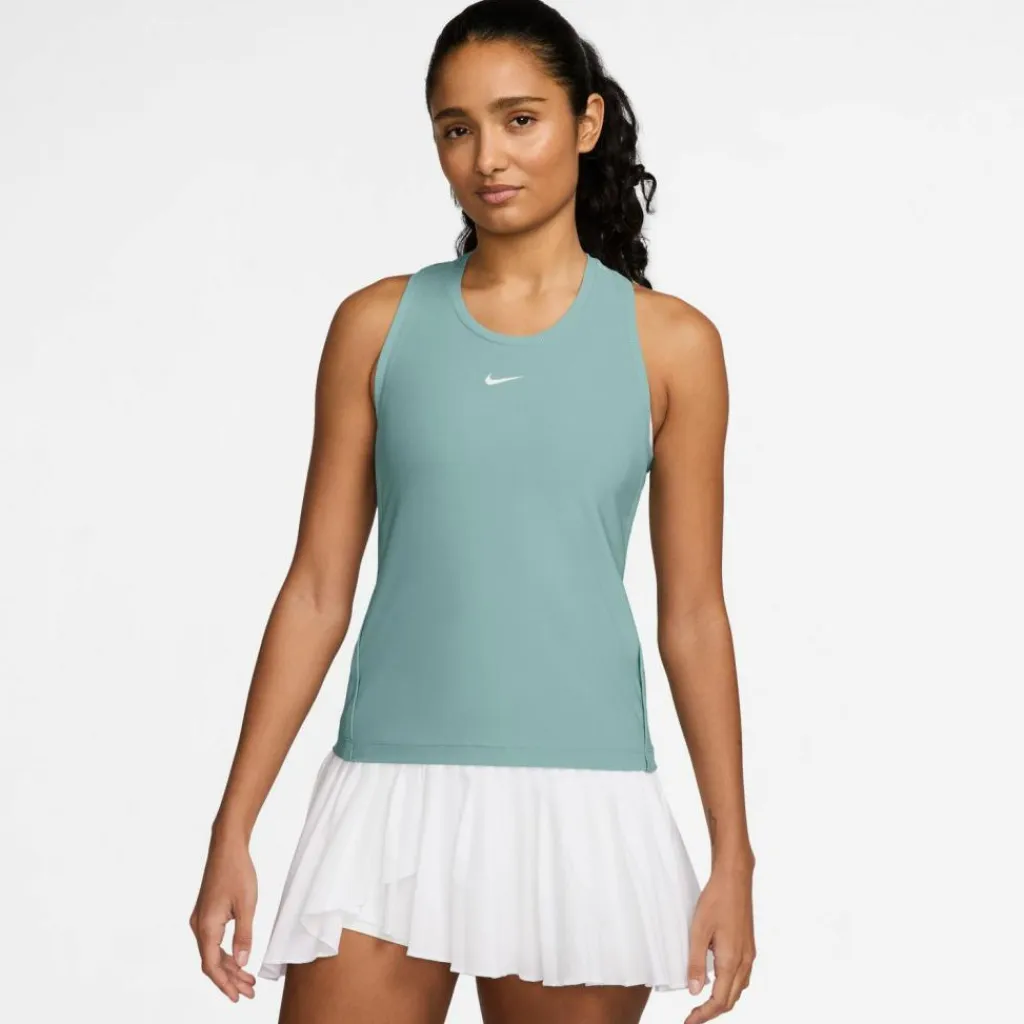 Nike Tennis|Tennis<· W NK DF VCTRY TANK cannon-white
