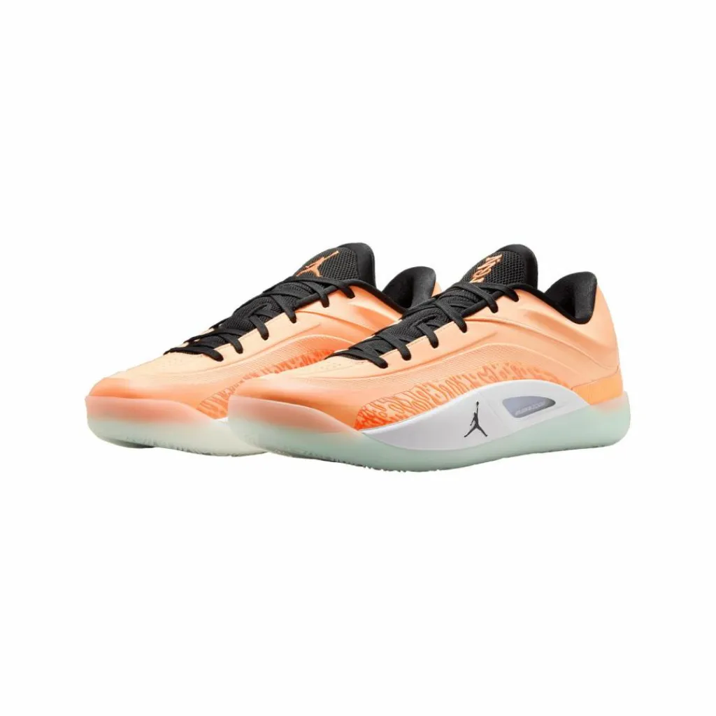 Nike Hallenschuhe<· Zion 4 Forged in Fire orangeschwarzweiss