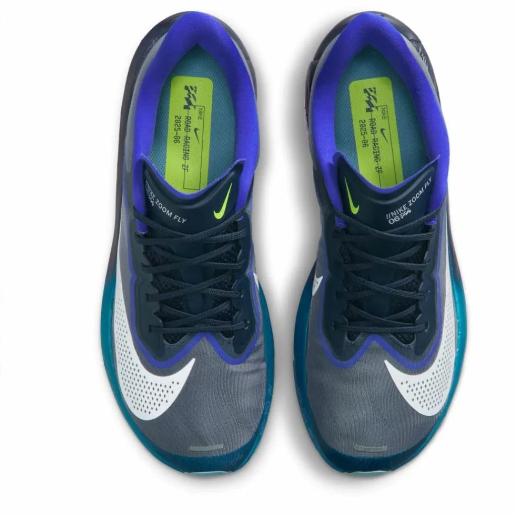 Nike Laufen|Laufen<· ZOOM FLY 6 obsidian-white-persian violet-volt
