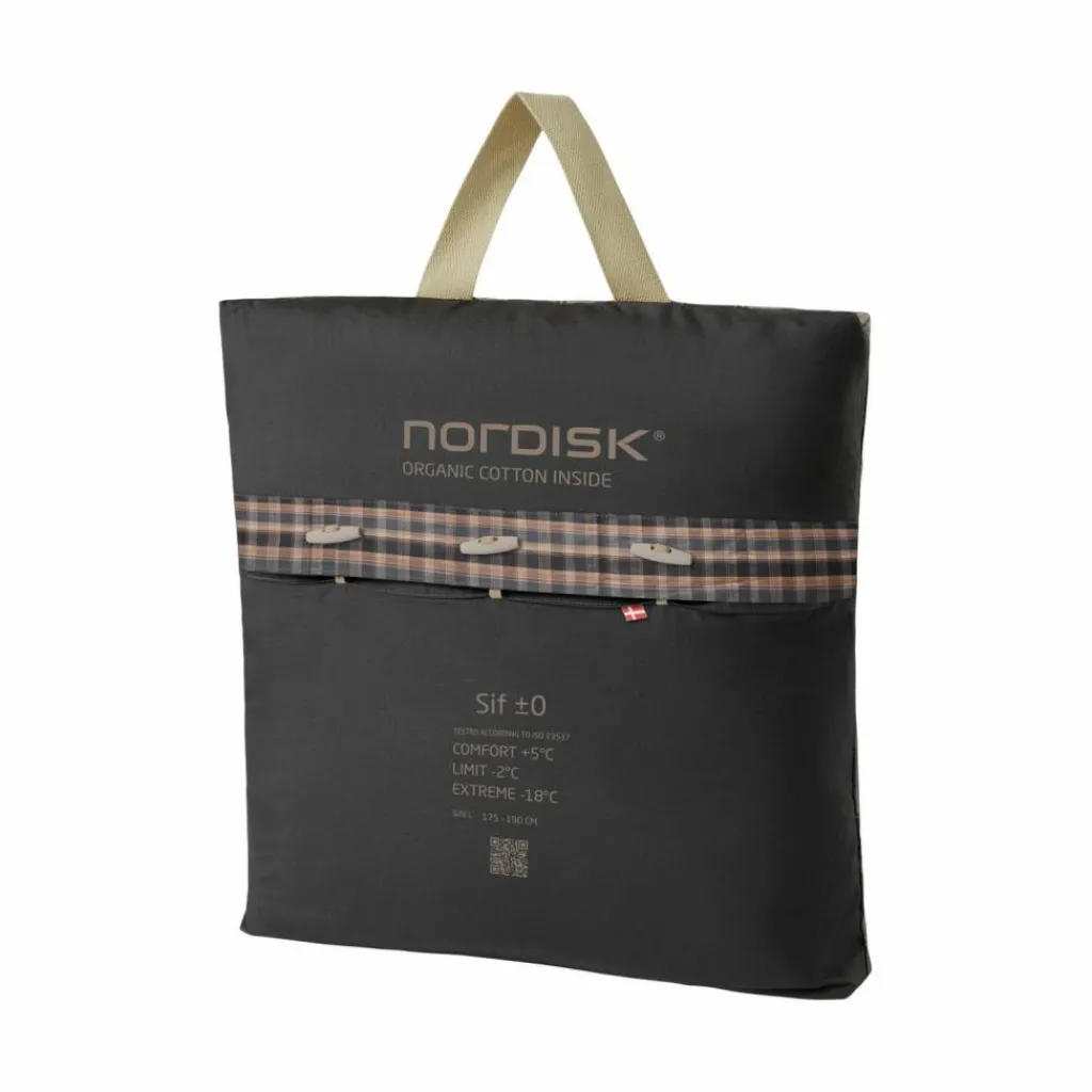 Nordisk Schlafsäcke|Schlafsäcke<· SIF ± 0° Obsidian Chequered