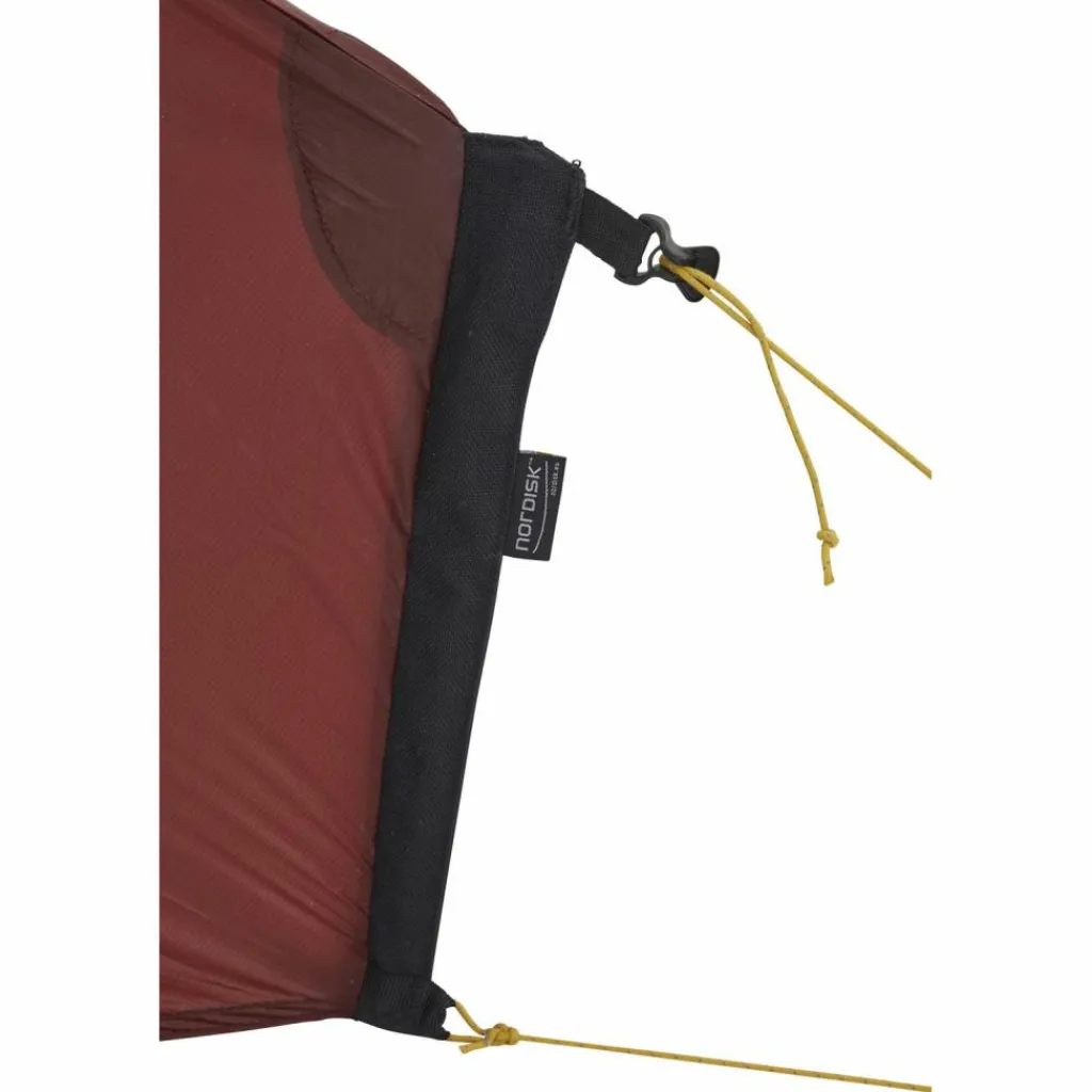 Nordisk Zelte<· TELEMARK 2 LW RED ALU Burnt Red